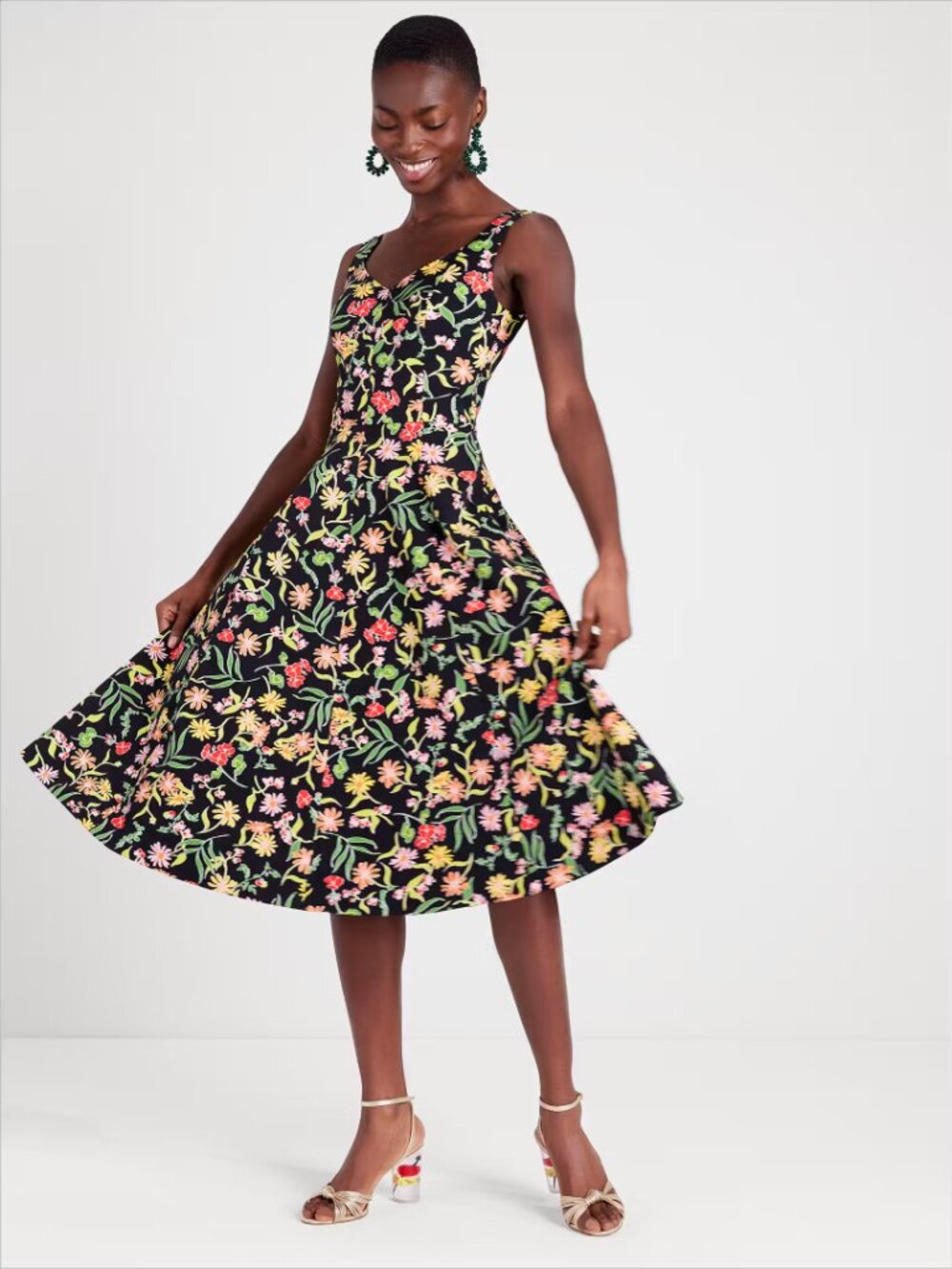 Kate Spade Rooftop Garden Floral Grace Dress | NWT Size 2